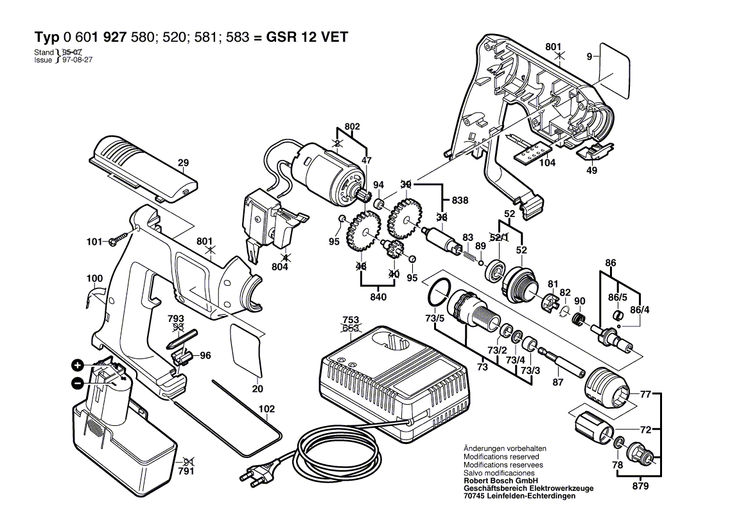 New Genuine Bosch 2610906321 Depth-Gauge