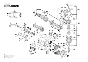 New Genuine Bosch 2610906991 Manufacturer's nameplate
