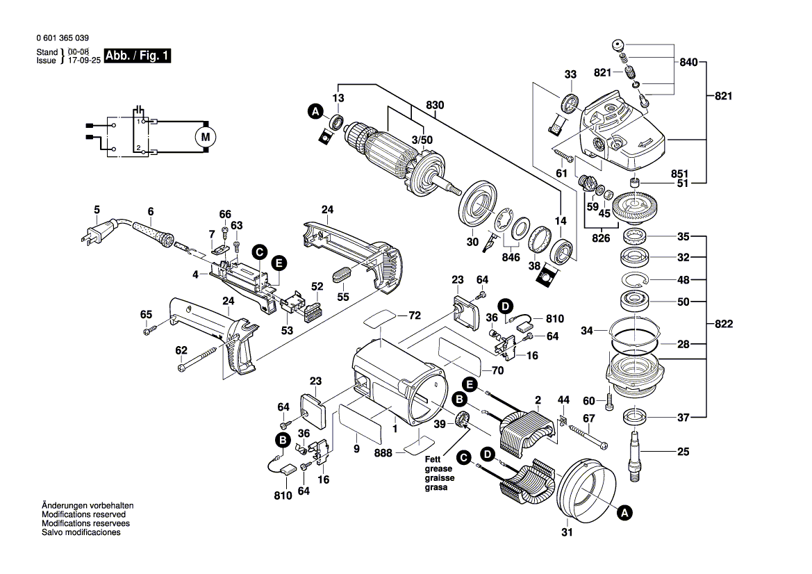 New Genuine Bosch 2610906993 Manufacturer's nameplate