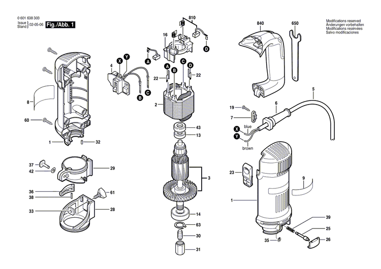 New Genuine Bosch 2610907639 Grommet