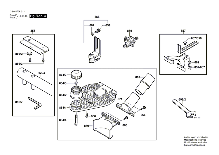 New Genuine Bosch 2610907746 Adapter