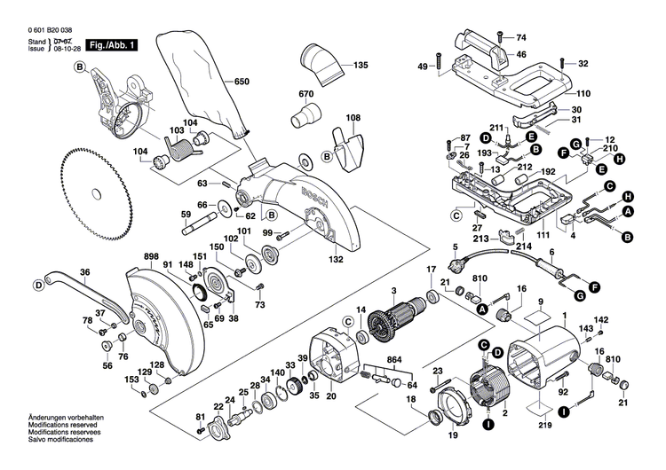 New Genuine Bosch 2610908270 Washer