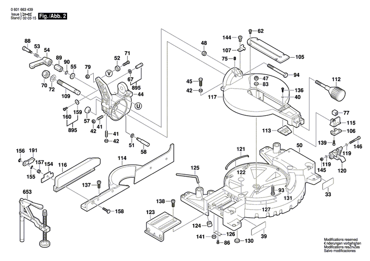 New Genuine Bosch 2610908275 Spring