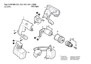New Genuine Bosch 2610908303 Chuck