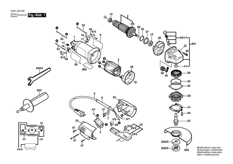 New Genuine Bosch 2610910341 Flange