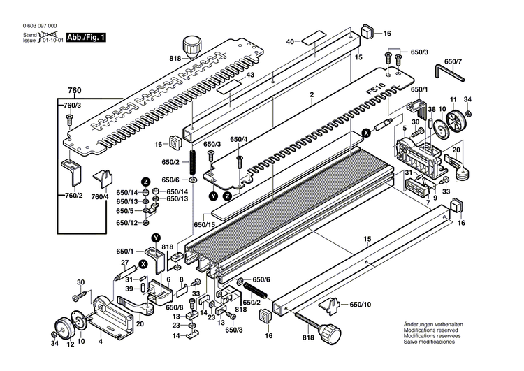 New Genuine Bosch 2610911004 Spacer