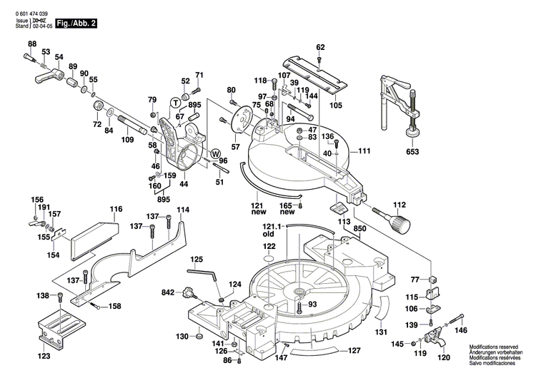 New Genuine Bosch 2610911476 Armature With Fan