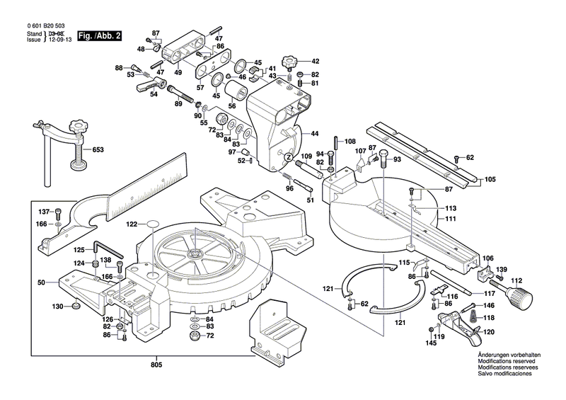 New Genuine Bosch 2610911669 Warning Plate