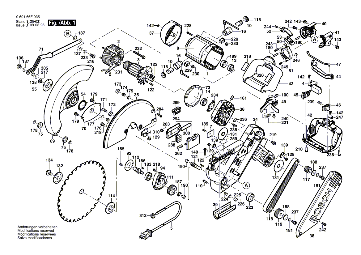 New Genuine Bosch 2610911850 Spacer