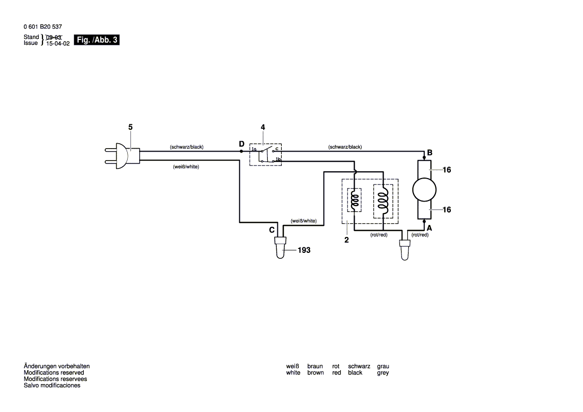 New Genuine Bosch 2610911891 Spring Washer