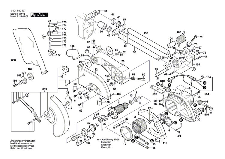 New Genuine Bosch 2610911891 Spring Washer