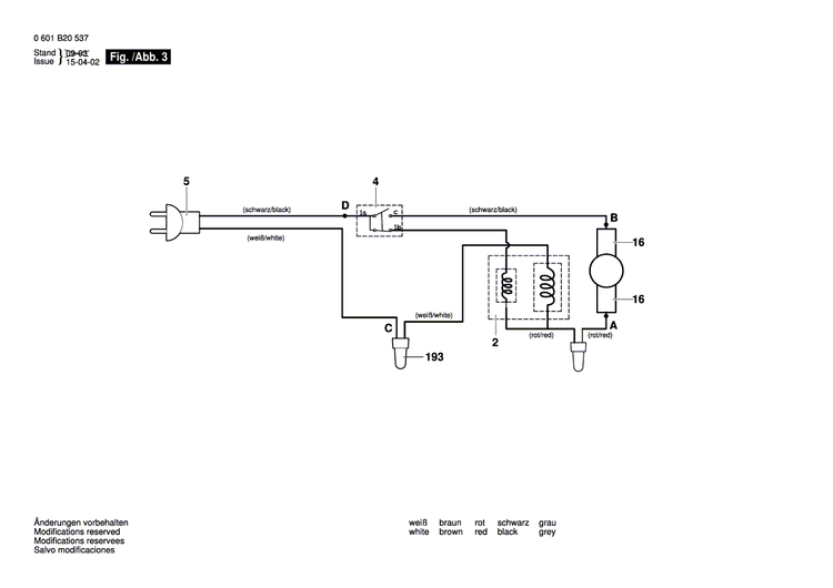 New Genuine Bosch 2610911902 Clip