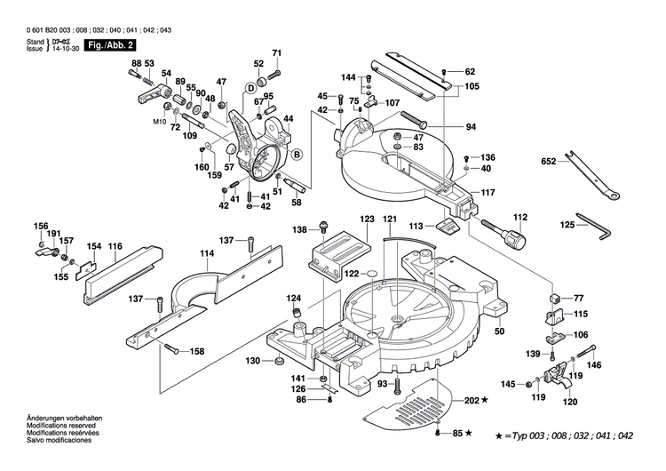 New Genuine Bosch 2610912551 Nut