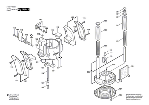 New Genuine Bosch 2610912597 Handle