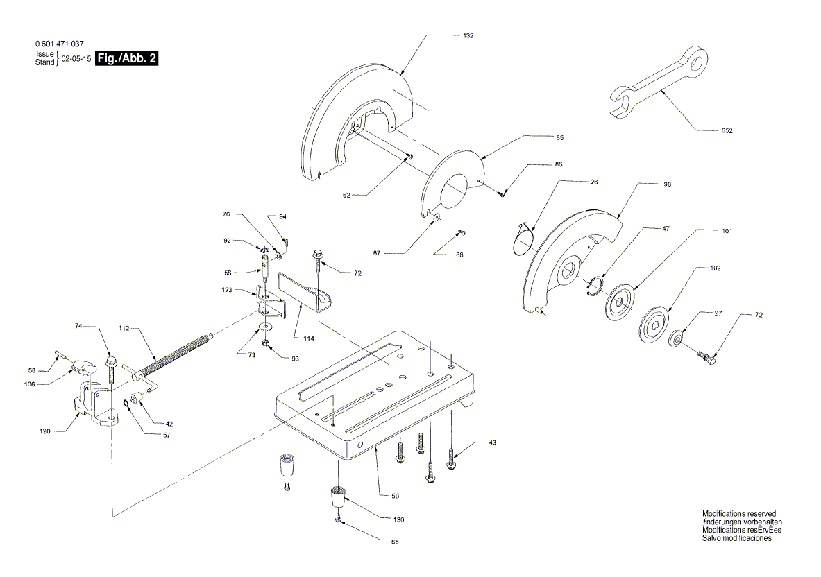 New Genuine Bosch 2610913075 Handle Cover