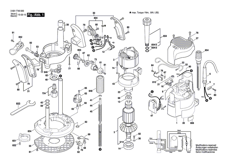 New Genuine Bosch 2610913476 Washer