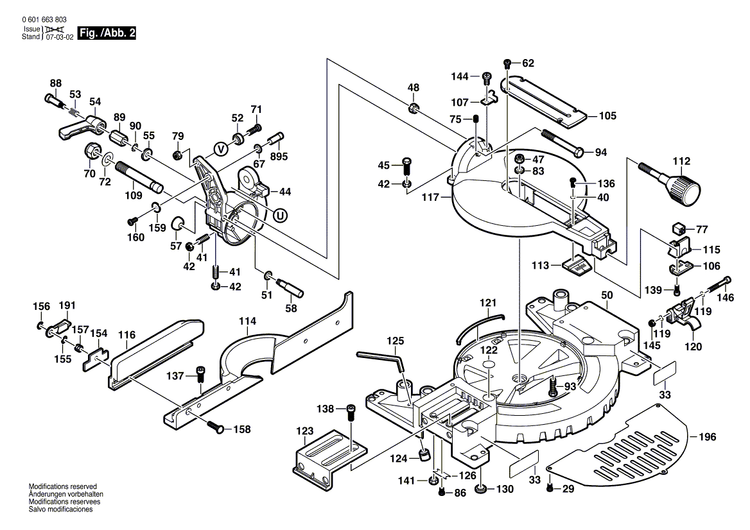New Genuine Bosch 2610914260 Flange