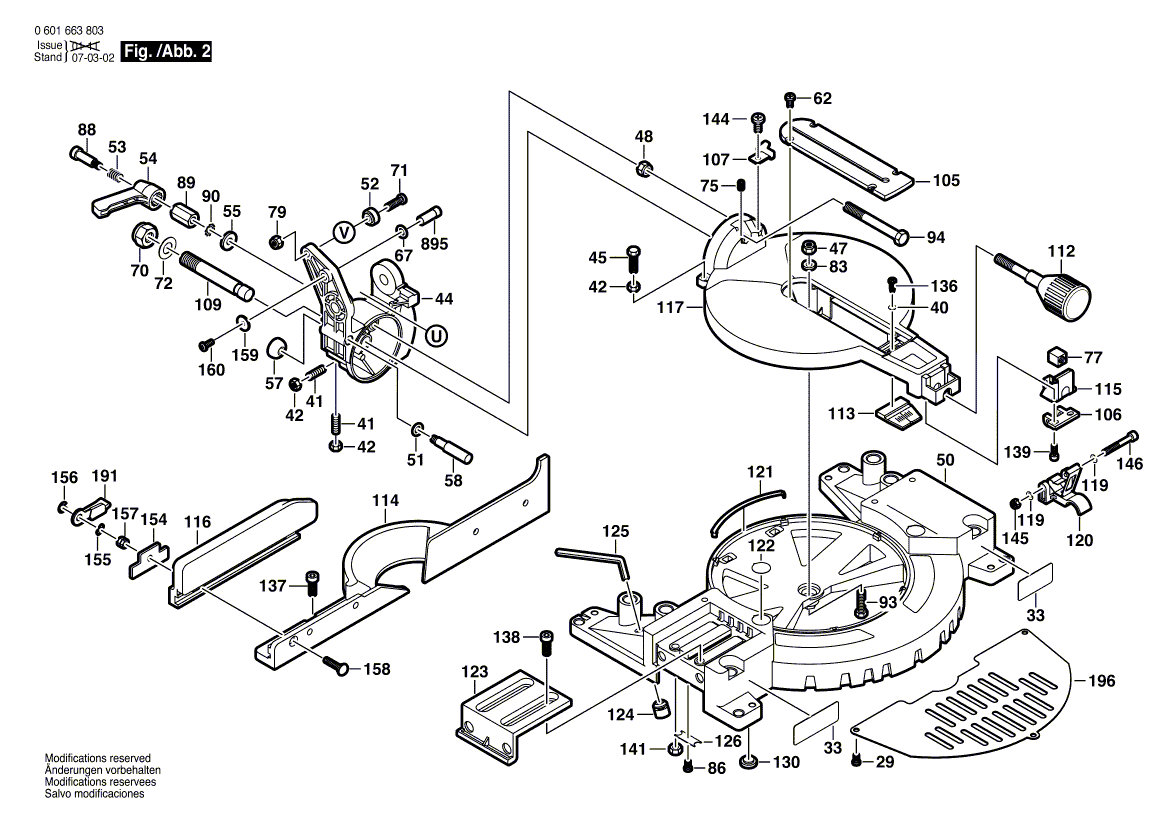 New Genuine Bosch 2610914587 Reference Plate