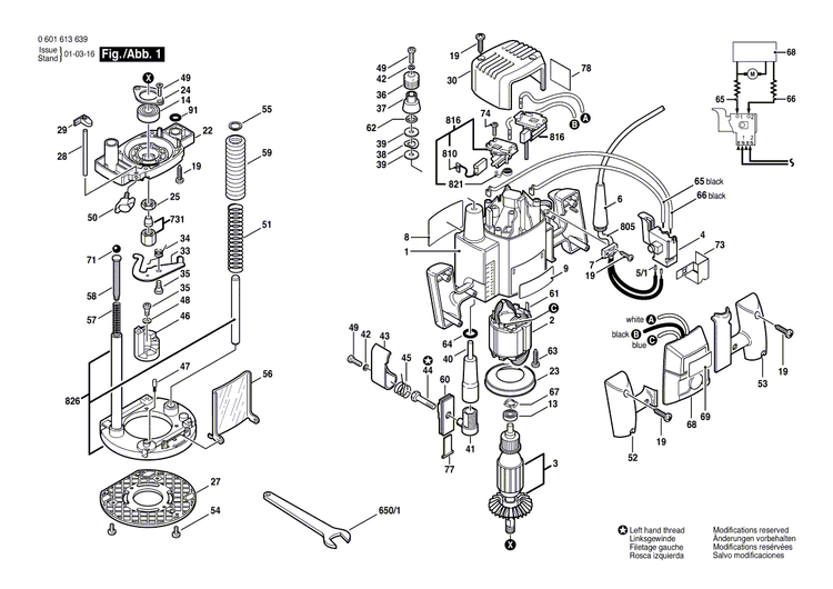 New Genuine Bosch 2610915161 Screw