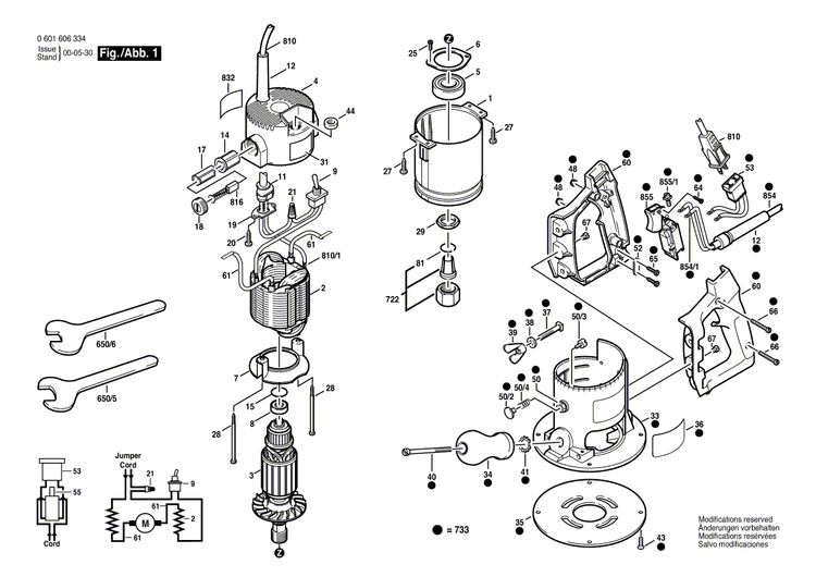 New Genuine Bosch 2610915162 Screw