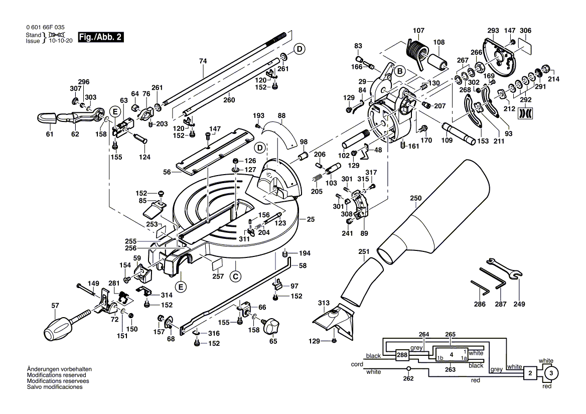 New Genuine Bosch 2610915687 Knob