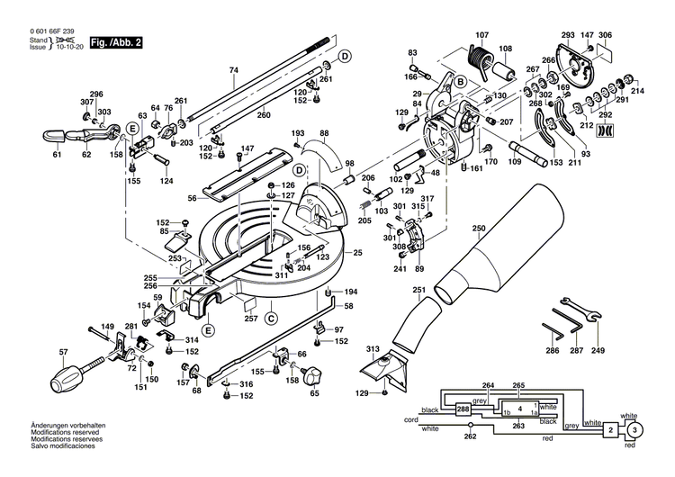 New Genuine Bosch 2610915701 Retaining Plate