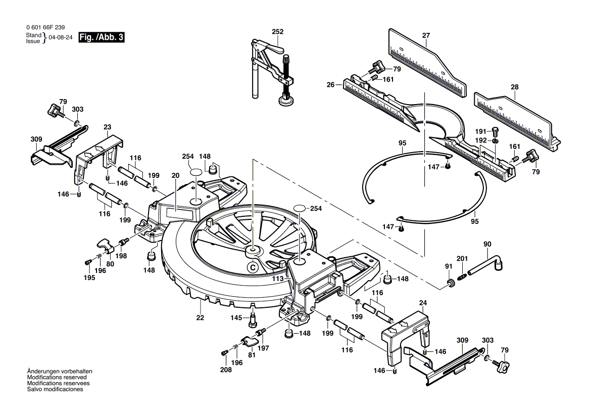 New Genuine Bosch 2610915701 Retaining Plate