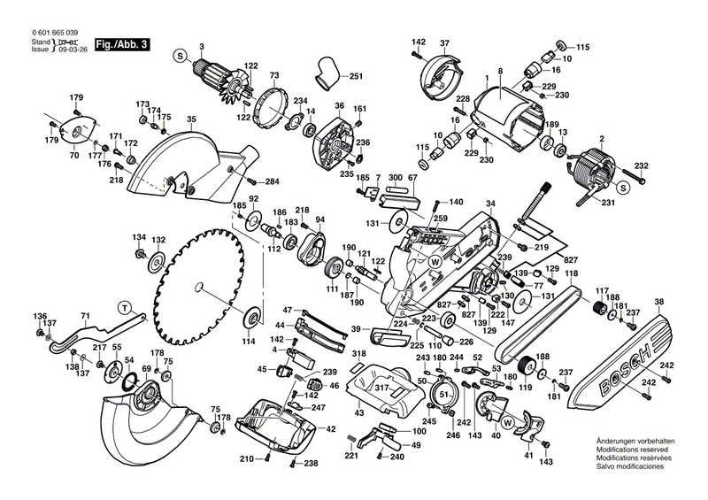 New Genuine Bosch 2610915705 Support Plate