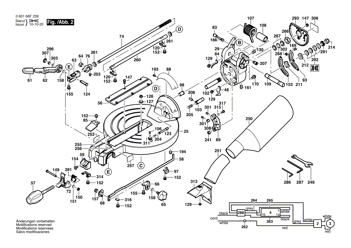 New Genuine Bosch 2610915710 Cover