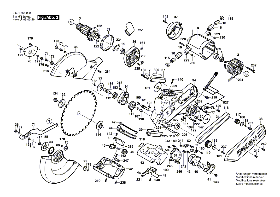 New Genuine Bosch 2610915770 Pivot housing
