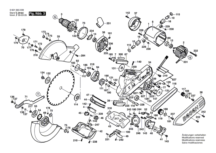 New Genuine Bosch 2610915770 Pivot housing