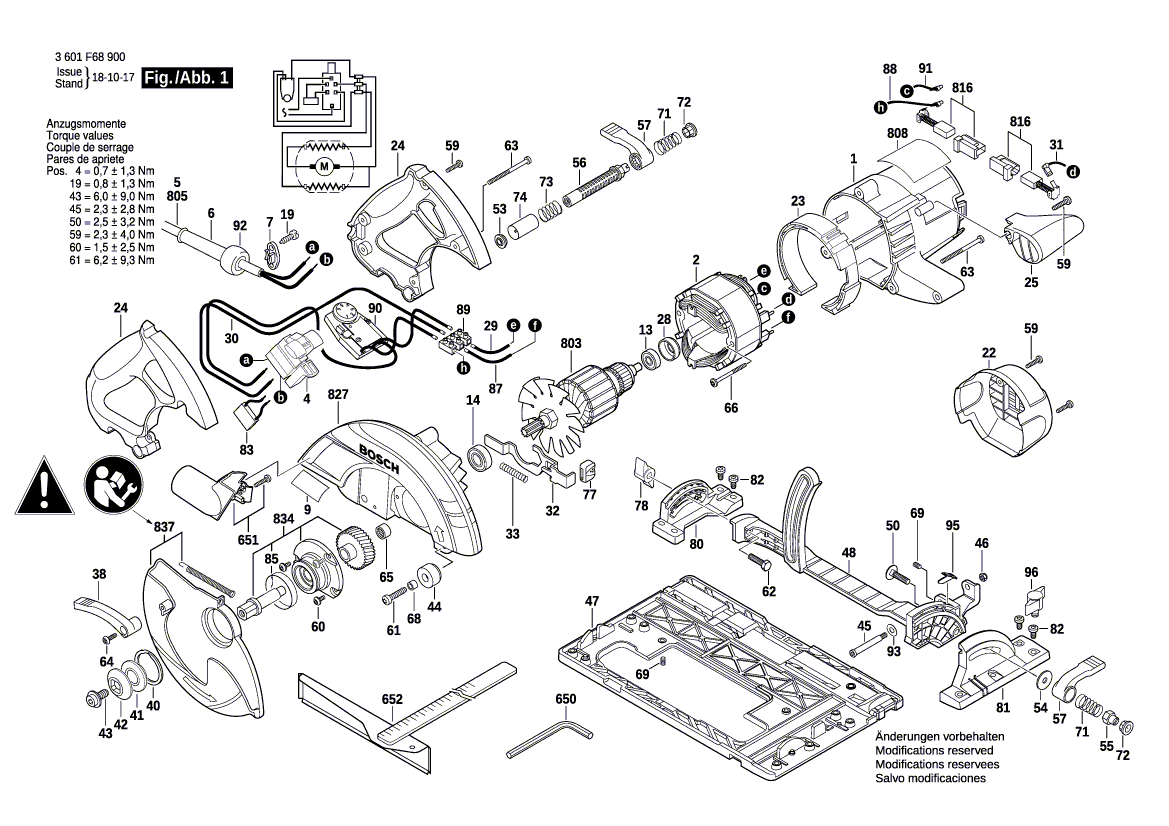 New Genuine Bosch 2610916645 Suppression Filter