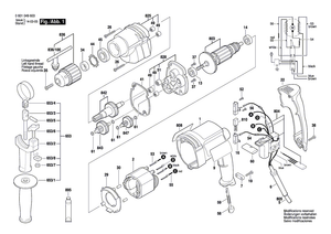New Genuine Bosch 2610916683 Gear Housing