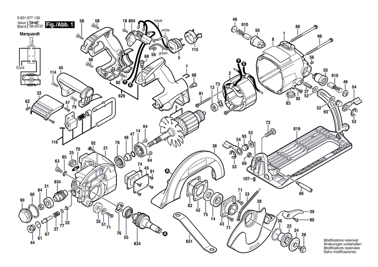 New Genuine Bosch 2610916915 Connector Cable