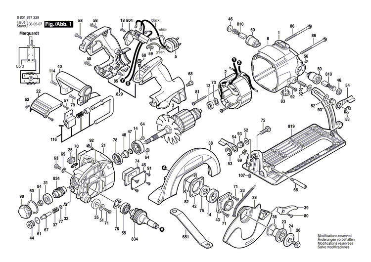 New Genuine Bosch 2610916916 Connector Cable
