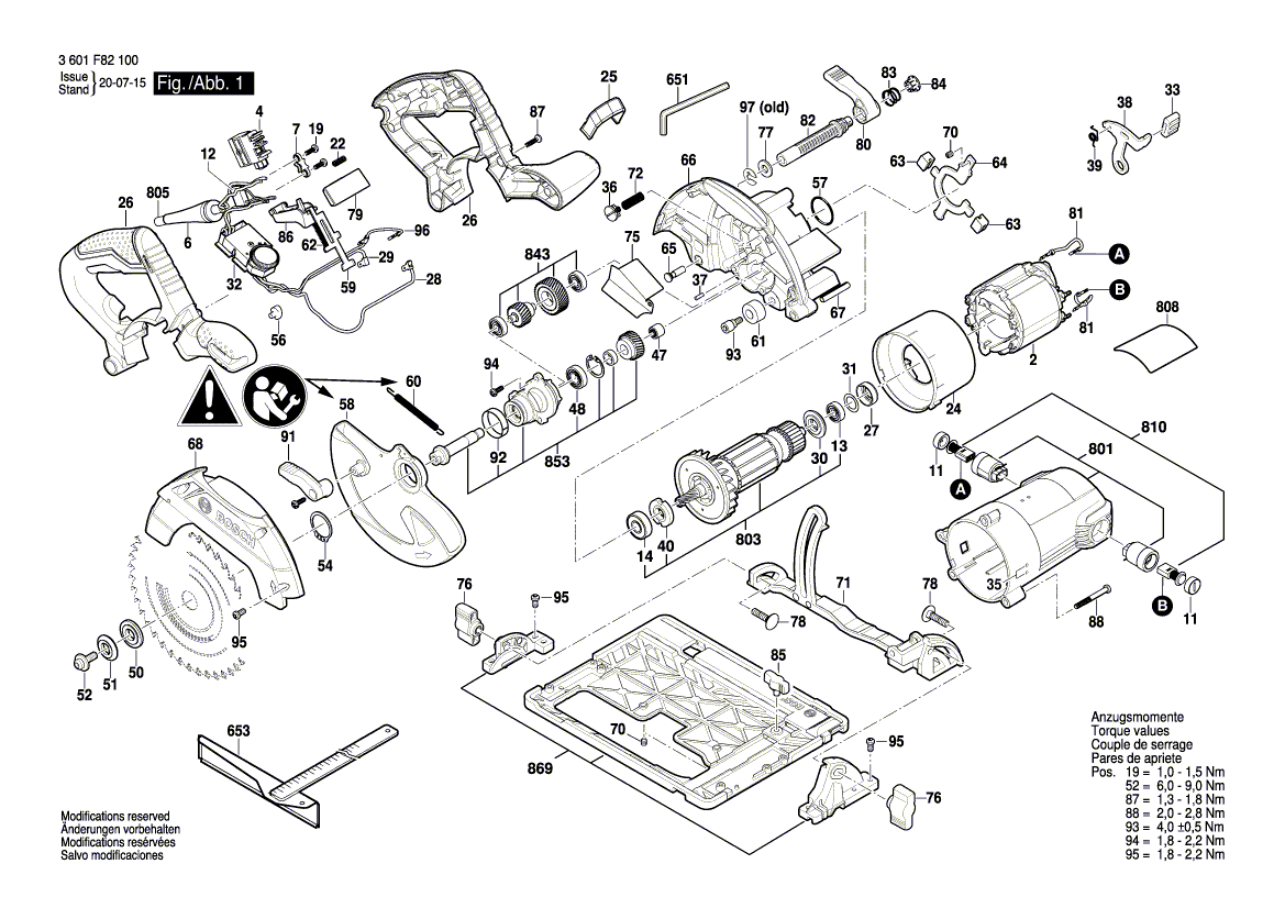 New Genuine Bosch 2610917620 Suppression Filter