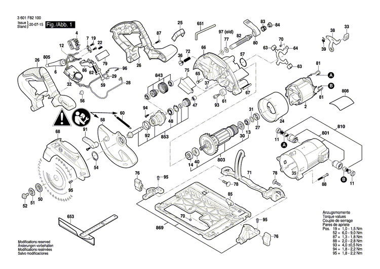 New Genuine Bosch 2610917620 Suppression Filter