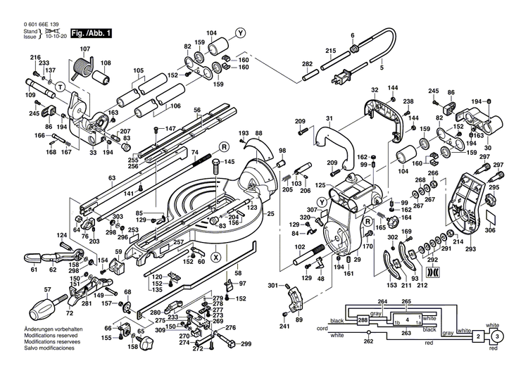 New Genuine Bosch 2610919288 Pointer
