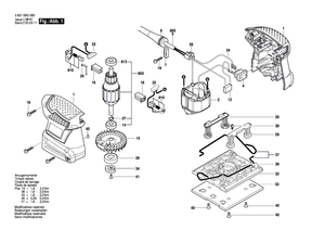 New Genuine Bosch 2610920618 Fan