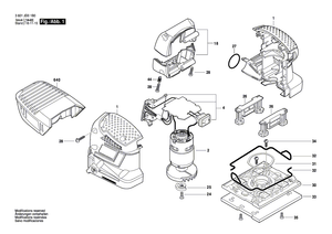 New Genuine Bosch 2610920634 Counterweight