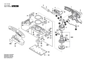 New Genuine Bosch 2610920646 Coiled Spring Pin