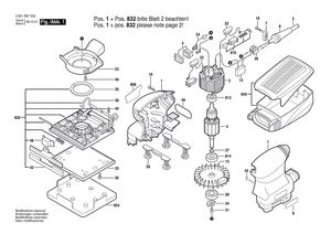 New Genuine Bosch 2610920651 Push Button