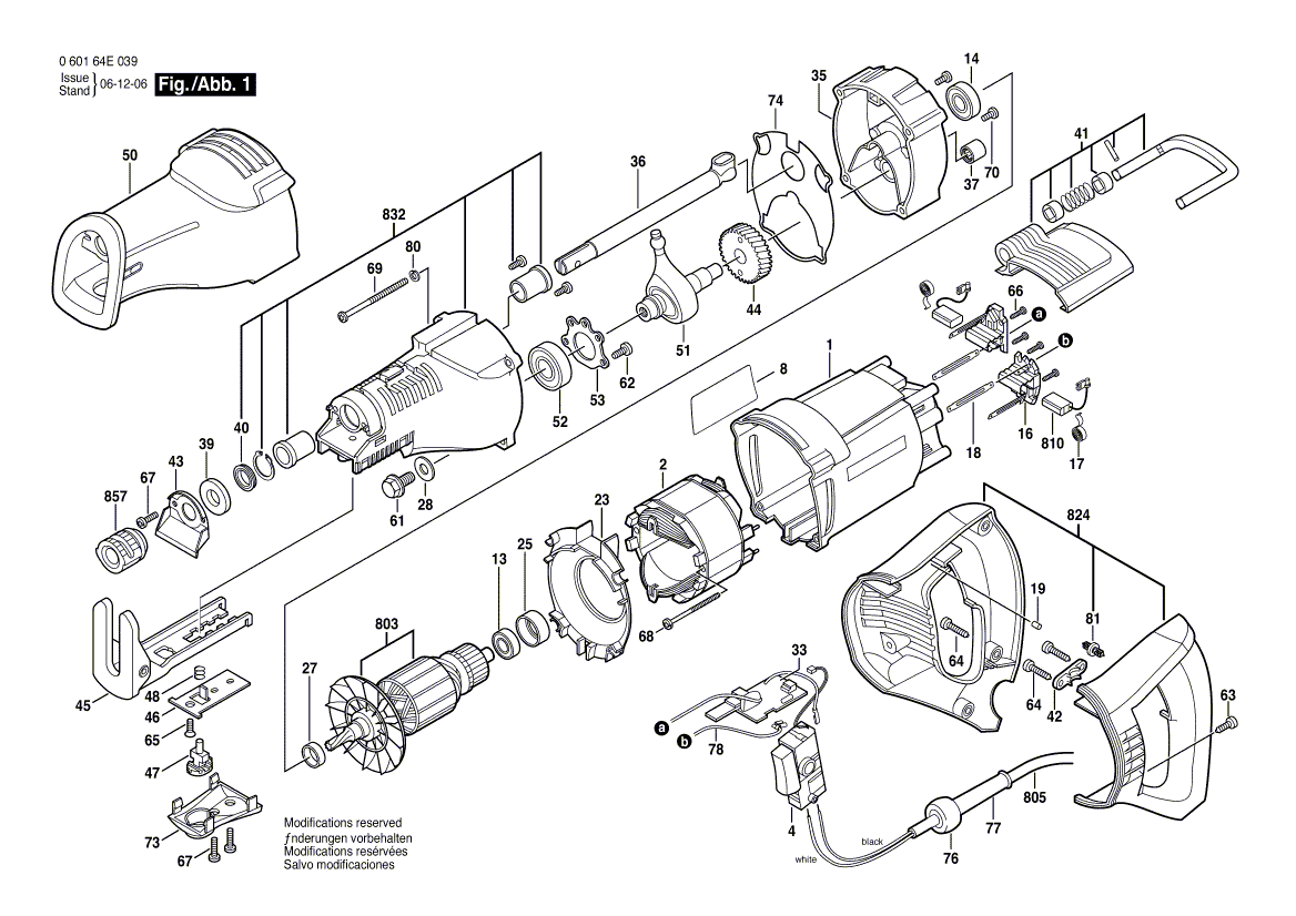 New Genuine Bosch 2610920759 Armature