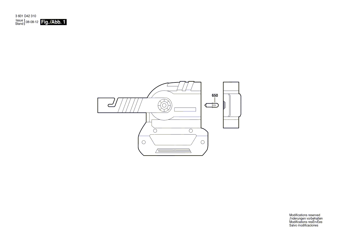 New Genuine Bosch 2610920841 automotive bulb