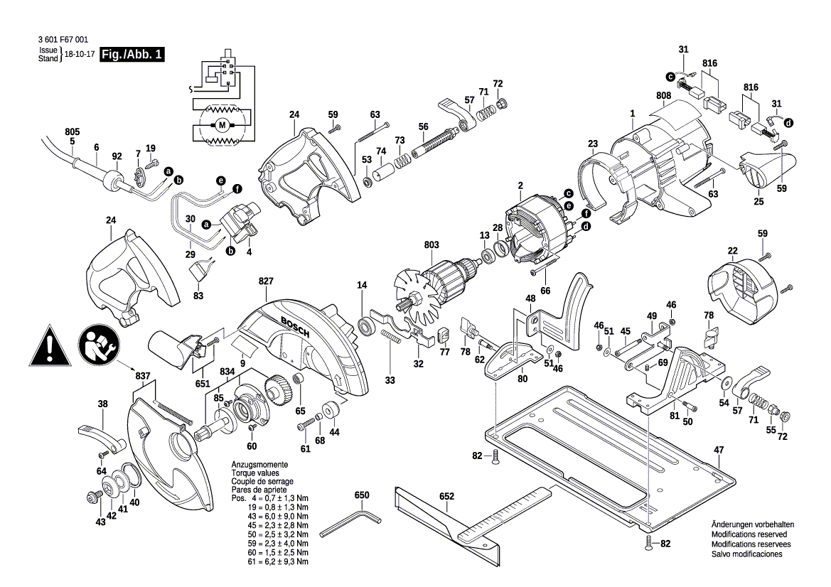 New Genuine Bosch 2610921016 Cable