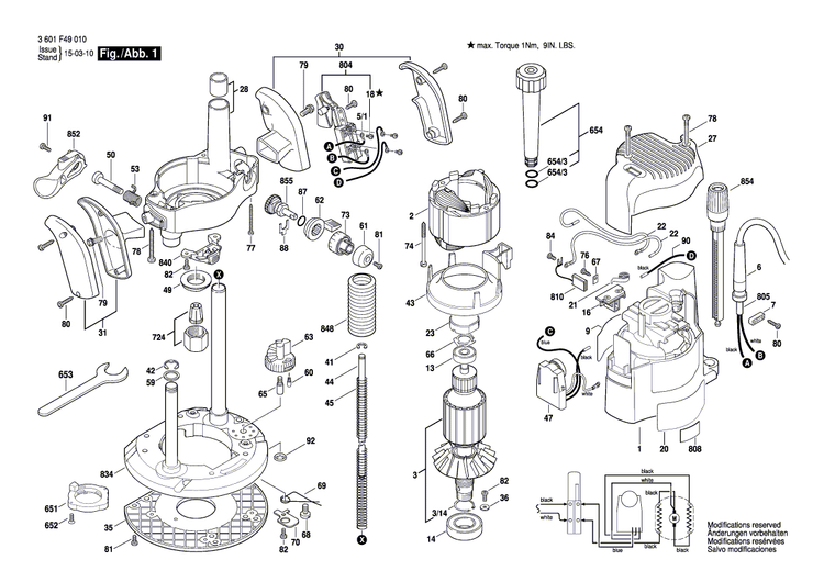 New Genuine Bosch 2610921051 Armature