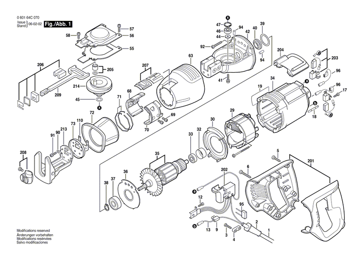 New Genuine Bosch 2610921083 Handle