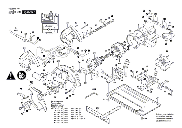 New Genuine Bosch 2610921530 Cover