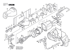New Genuine Bosch 2610922844 Retaining Plate