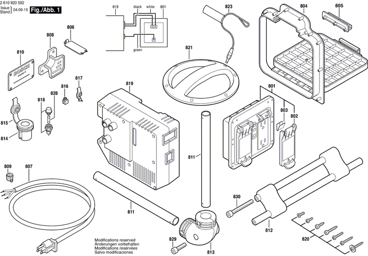 New Genuine Bosch 2610923571 Dummy